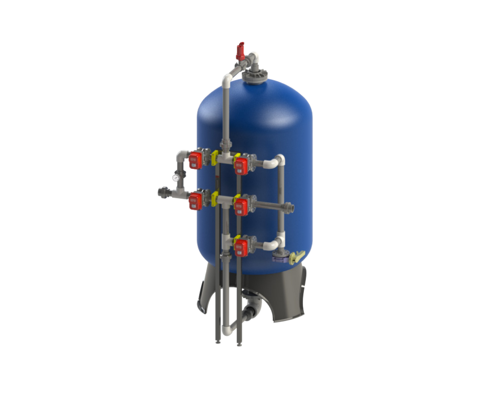 FQBY Serisi Yüzey Borulamalı Kum-Demir Sistemleri 