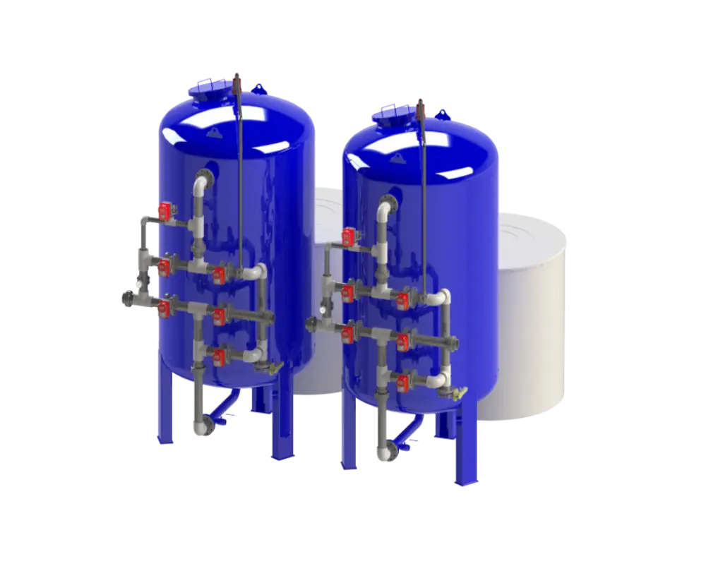 EFD Serisi - Endüstriyel Yüzey Borulamalı Tandem Yumuşatma Sistmeleri